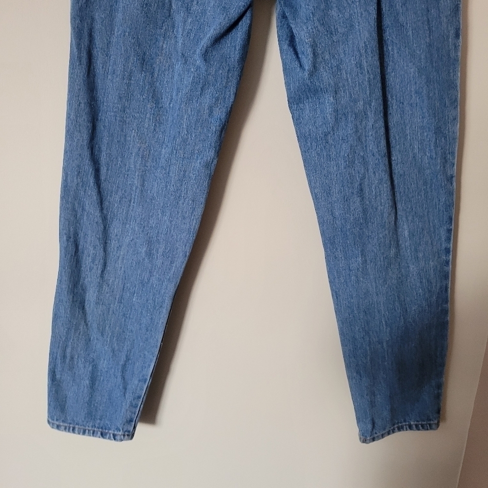 Vintage 90s Jonathan G High Waisted Mom Jeans Denim with Braided Trim Size 27 - Picture 6 of 7